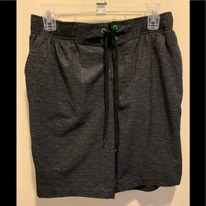 Men’s Zero X Posur Dark Gray Swim Trunks. Size W30​​​​​​​​​​​​​​​​​​